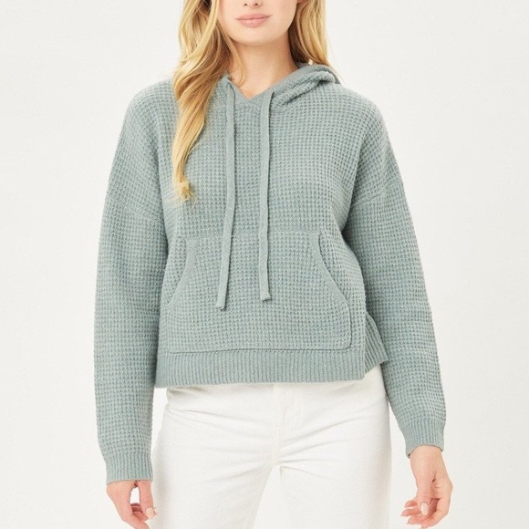 Drawstring Hoodie Sweater - Picture 3 of 5